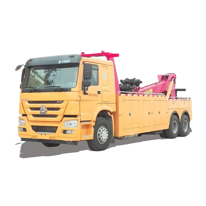 Лидер продаж Sinotruk Howo 6x4 сверхмощный 20-тонный буксировочный грузовик с краном для спасения на дороге