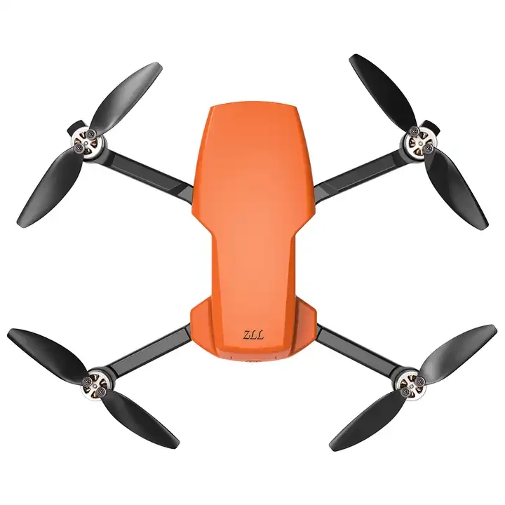 ZLL SG108 pro Drone 5G WiFi 4K HD 2-Axle Gimbal Camera GPS Foldable Quadcopter Black Orange SG108 Pro Drone