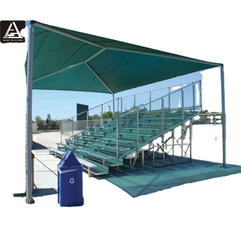 Sports area bench seats covered grandstand bleachers rest seating