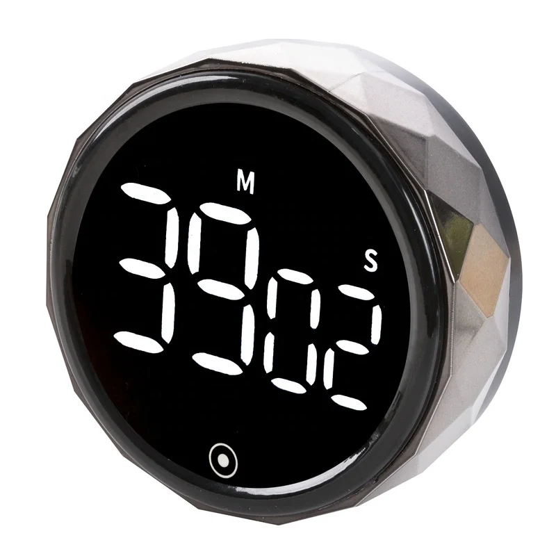 Rotating Bracket Magnetic Timers Digital Cooking Study Kitchen Countdown Digital Large Screen Electronic Timer Alarm Clock