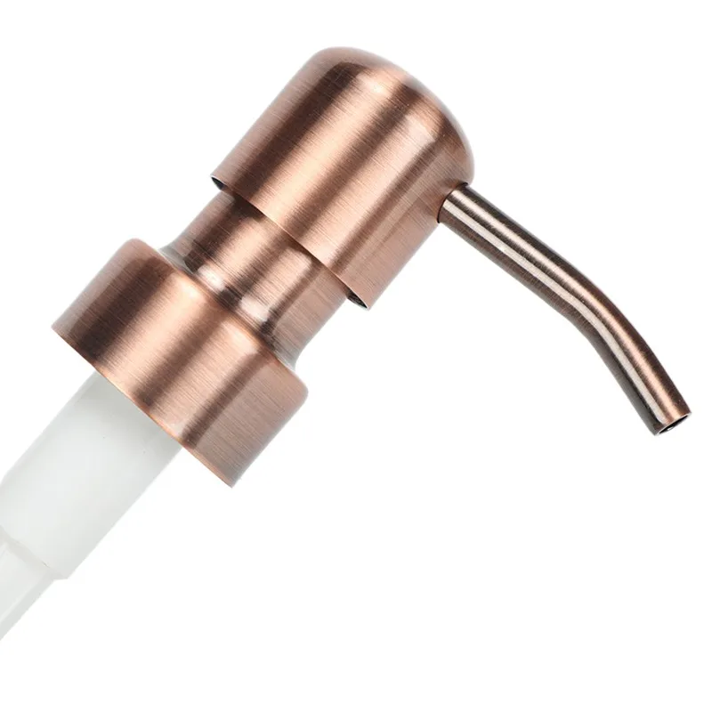 Factory 304 Stainless Steel Lotion Pump 28 400 500ml  Black Lotion Dispenser Bottle Soap Dispenser Pump