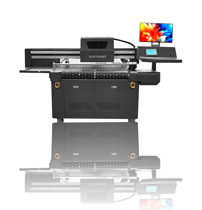 Sunthinks Digital Single Pass Printer SC600 Mini Pizza Box Corrugated Carton Printing Machine For Your Business