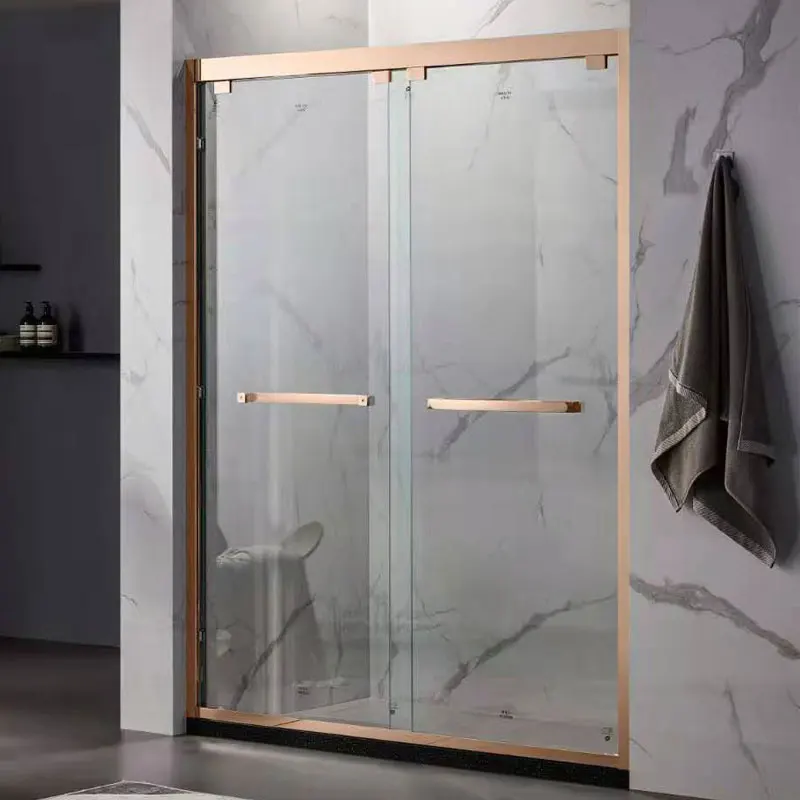 
china suppliers,8mm tempered glass shower room, stainless steel material 