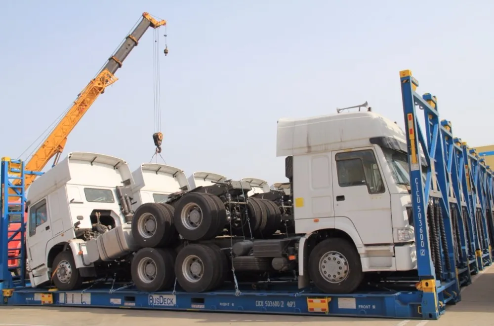 Sinotruk Howo 6X6 Tractor Trailer Head Truck With 380Hp Tractor Tow Trailer Cargo Camion Tracteur