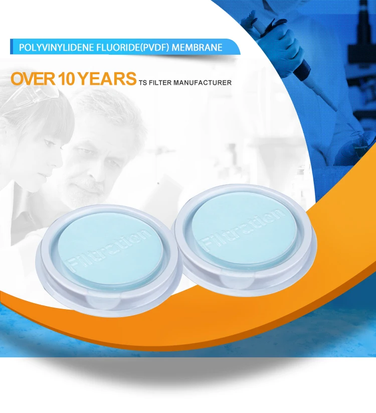 Low Protein Adsorption 0.10um - 1.00um PES Membrane for Analytical Filtration for Scientific Research Experiments