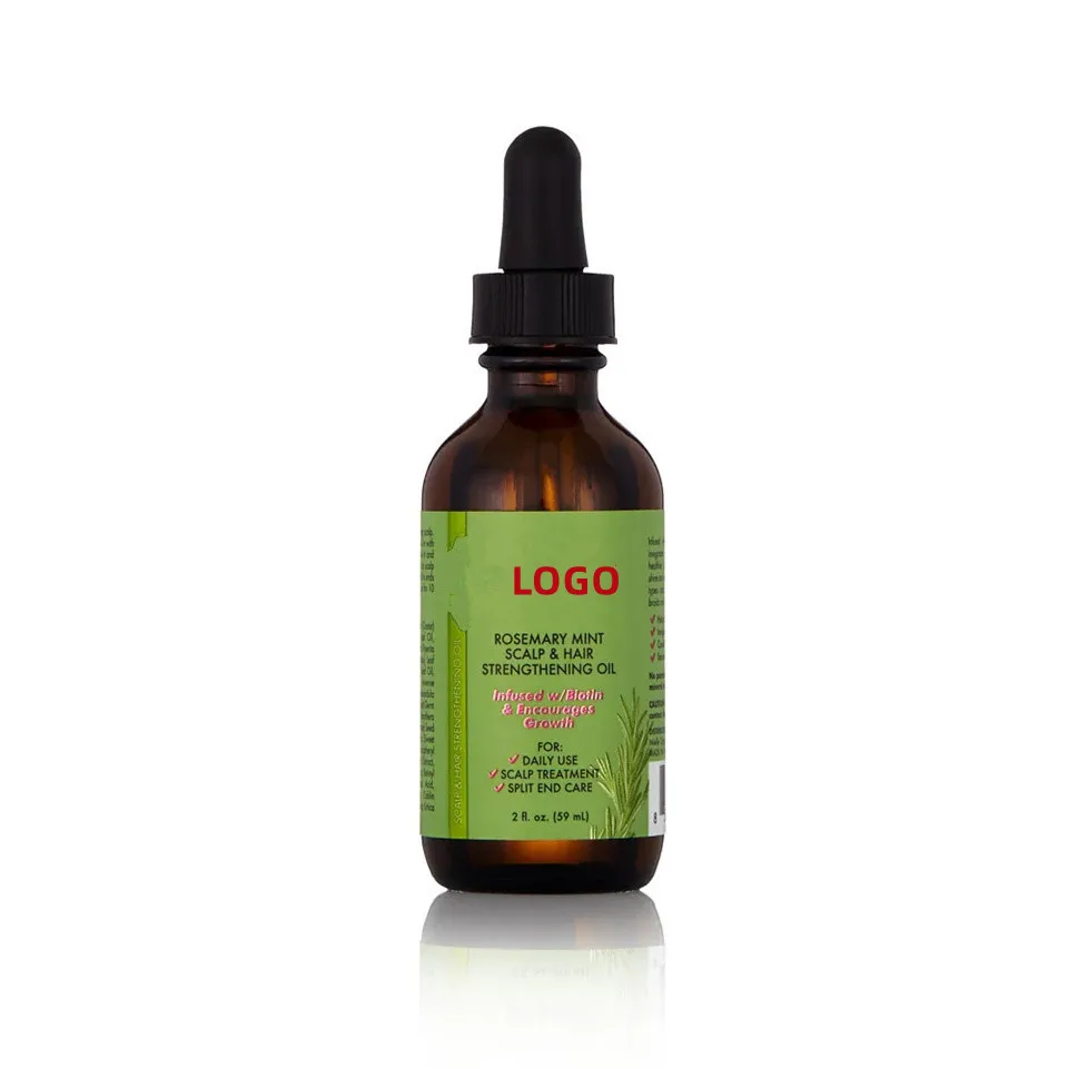 Organics Rosemary Mint Scalp Hair Strengthening Oil Infused Biotin and Encourages Growth men women anti hair loss