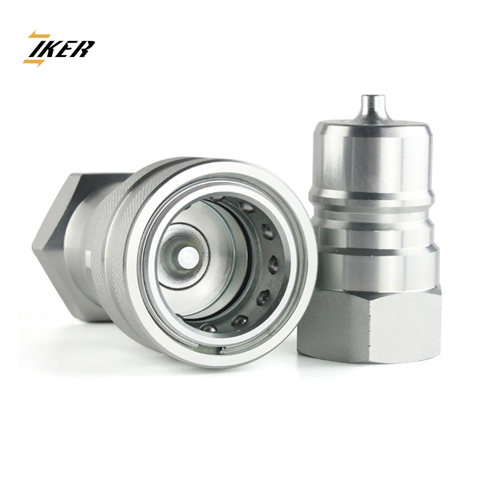 ISO-A interchange couping push to connect quick disconnect couplers and nipples