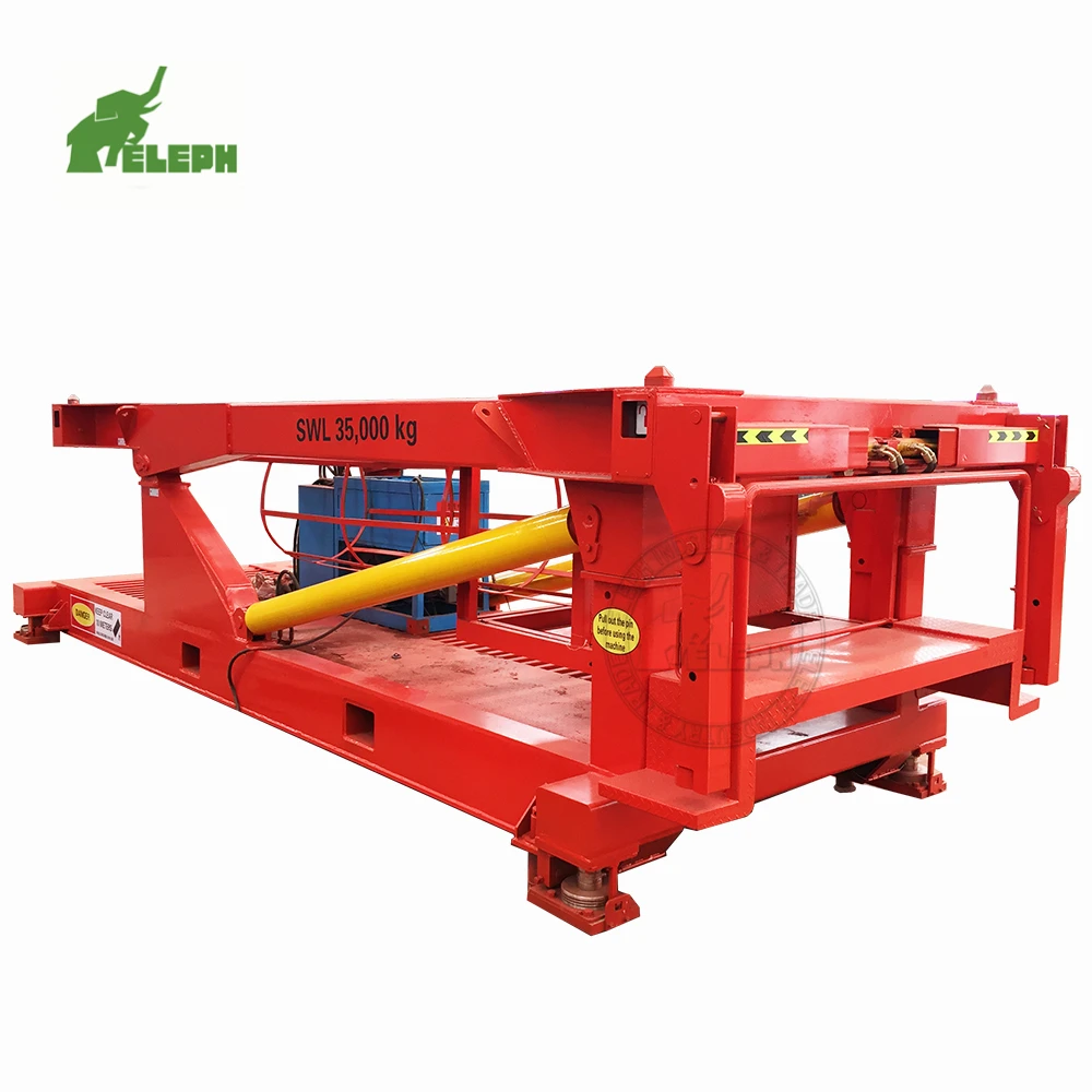 Hydraulic container tilter for loading container tilter machine 07