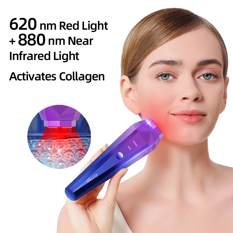 New Products OEM & ODM 12-in-1 EMS Device for Skin Care Products LED Light Therapy Anti-aging Face Lifting Device for the Face