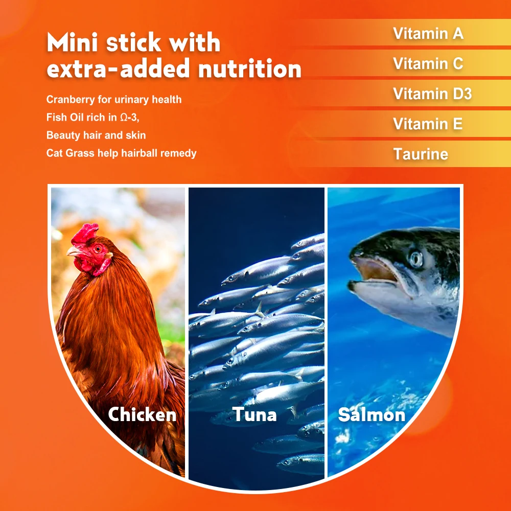 Cat Puree Chicken Cod Soft Oem Snacks Creamy Snack Cat Cat Wet Snack Licking Treat