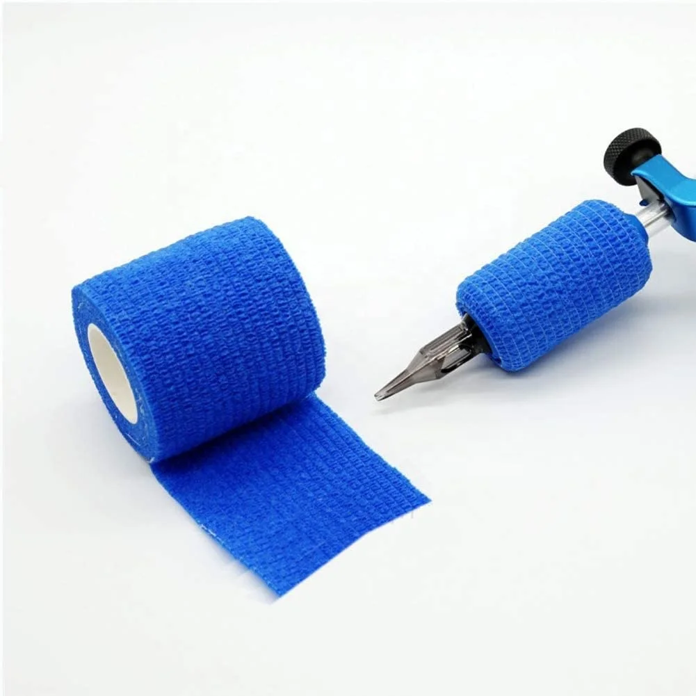 Bulk Wholesaleself Adhesive Elastic Sports Bandage 5cm X 4.5m Thumb Waterproof Bandage For Knee Wrist Football Palyer