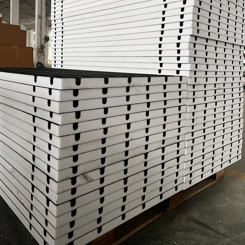 Modular Customization For Underfloor Heating Panels XPS Graphene Prefabricated Boards With Pipe Grooves