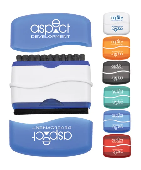 Promotion Advertising LOGO Printed 2 in 1 Keyboard Brush with Screen Cleaner