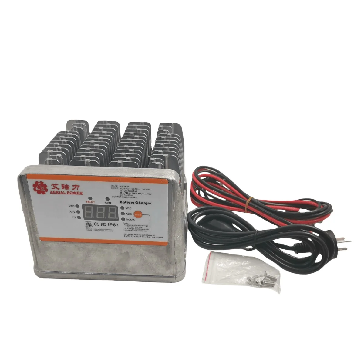 HNARL Battery Charger 24VDC 180-240VAC 50/60HZ 36A 00007684 DL00007684 Used for Dingli Scissor Lifts