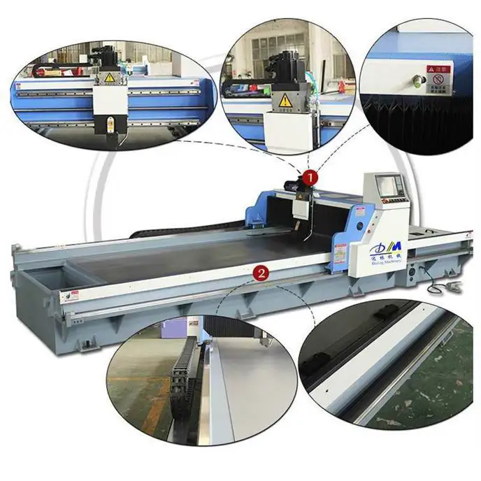 CNC router machine metal v cut grooving machine price