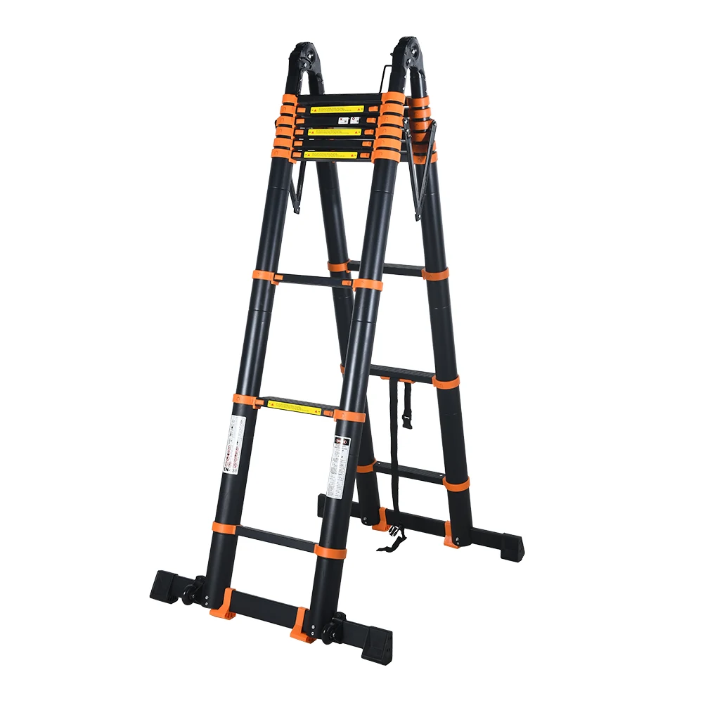 Multi-purpose folding aluminum ladder multi telescopic step aluminium