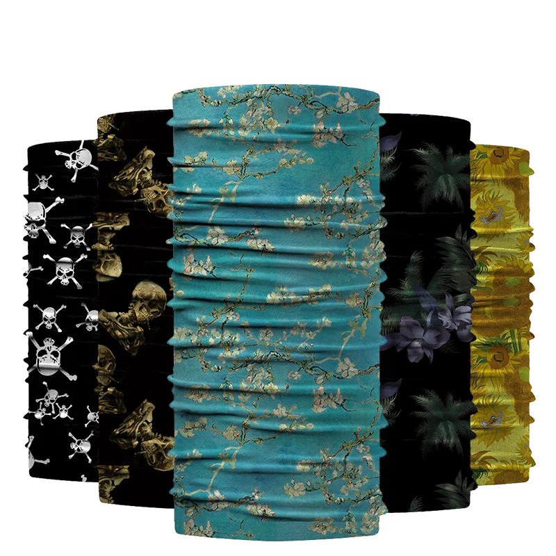 custom high elastic soft gym reliable headwear bandana magic scarf