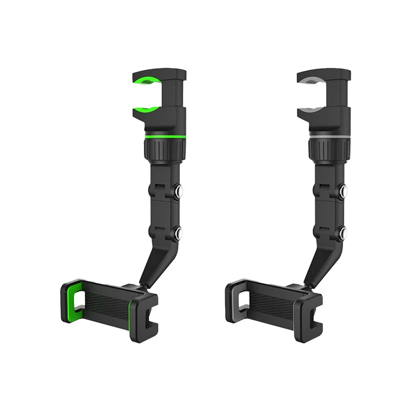 NEW Universal Stand Clip Car Rearview Mirror First-person View Video Shooting Driving Recorder Kitchen Mobile Phone Holder