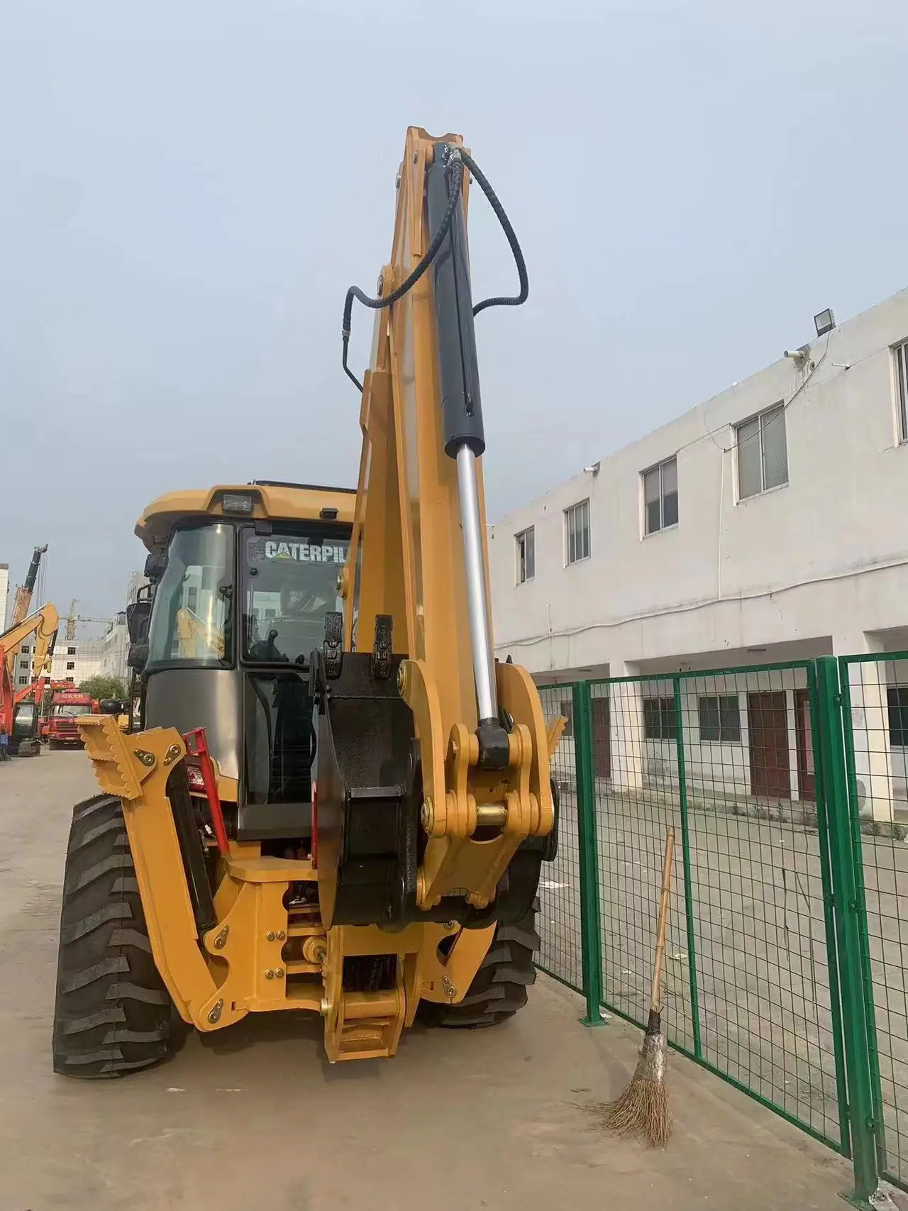 Used back hoe loader backhoe tractors Cater 416 420 backhoe loader with low price