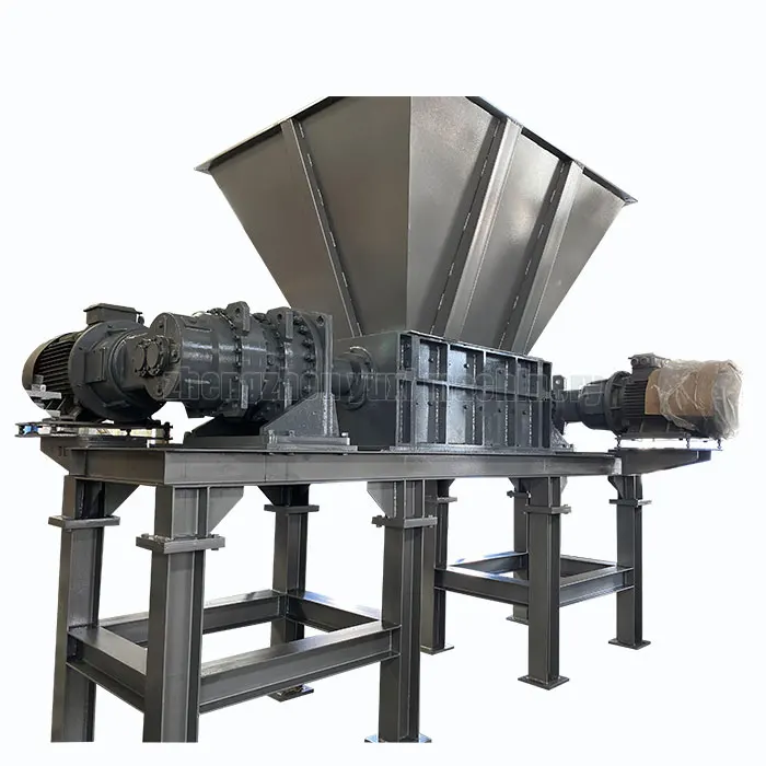 High Recovery Paint Bucket Waste Shredder China Used Car Shell Shredding Machine Line
