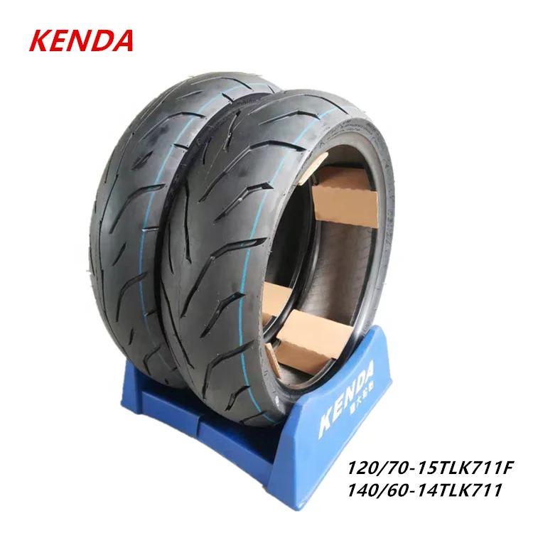 
KENDA motorcycle tyre, 120/70-15.140/60-14 tubeless tyre 