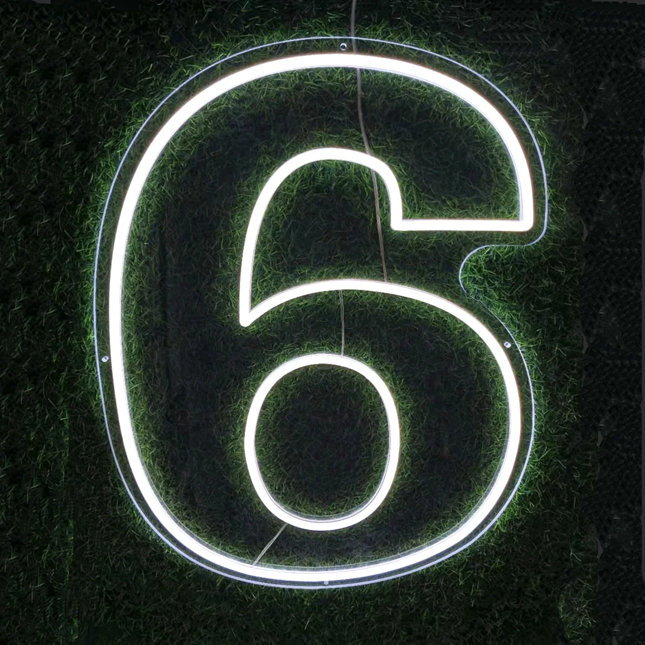 Arabic Letters Number 9 waterproof luminous led rgb colorful letters custom neon sign