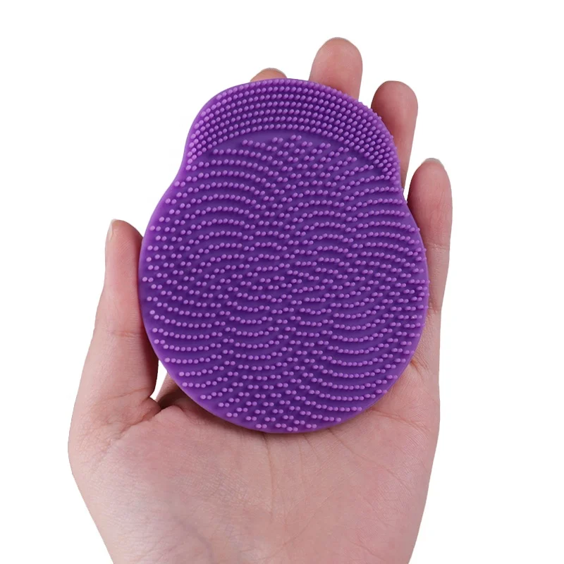 Silicon Face Scrubber Washing Massage Silicone Scrubber Face Brush Baby Face Cleaning Brush