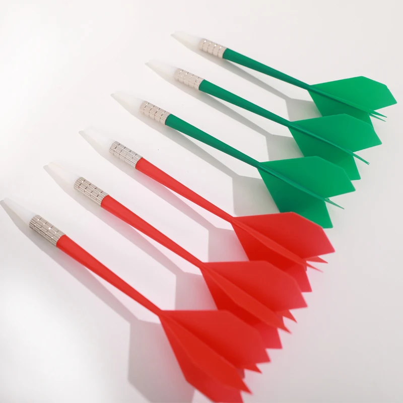 Rubber Safety Tip Dart Board 16.4 Inch with 6 Darts Dartboard Game Set Office Relaxing Sport & Family Leisure Time