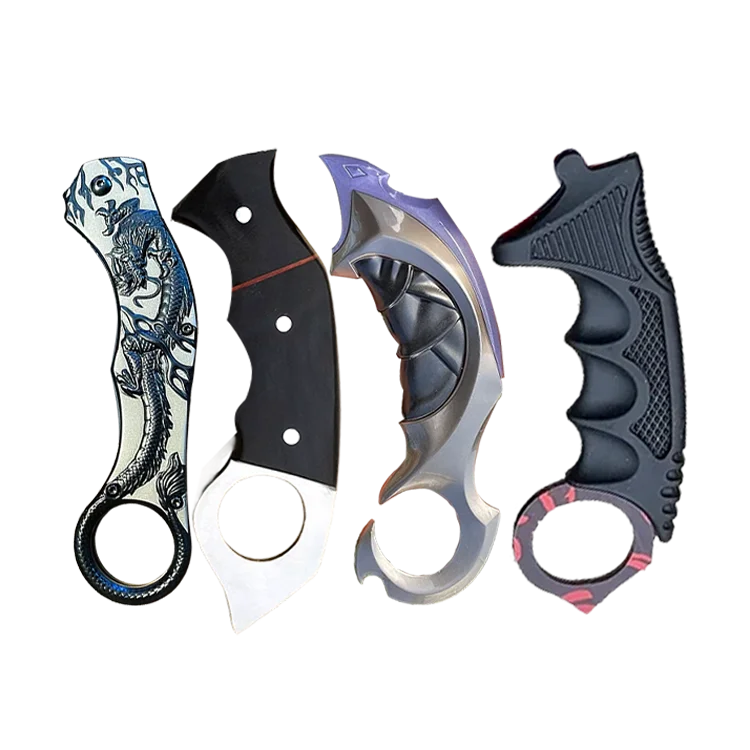 KarambitKnife fold pocket combat karambits knife handle scale