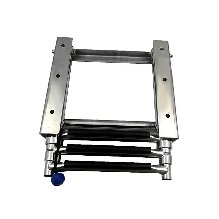 Marine Grape 304 Stainless Steel Folding Telescopic Boat Step Ladder Extension