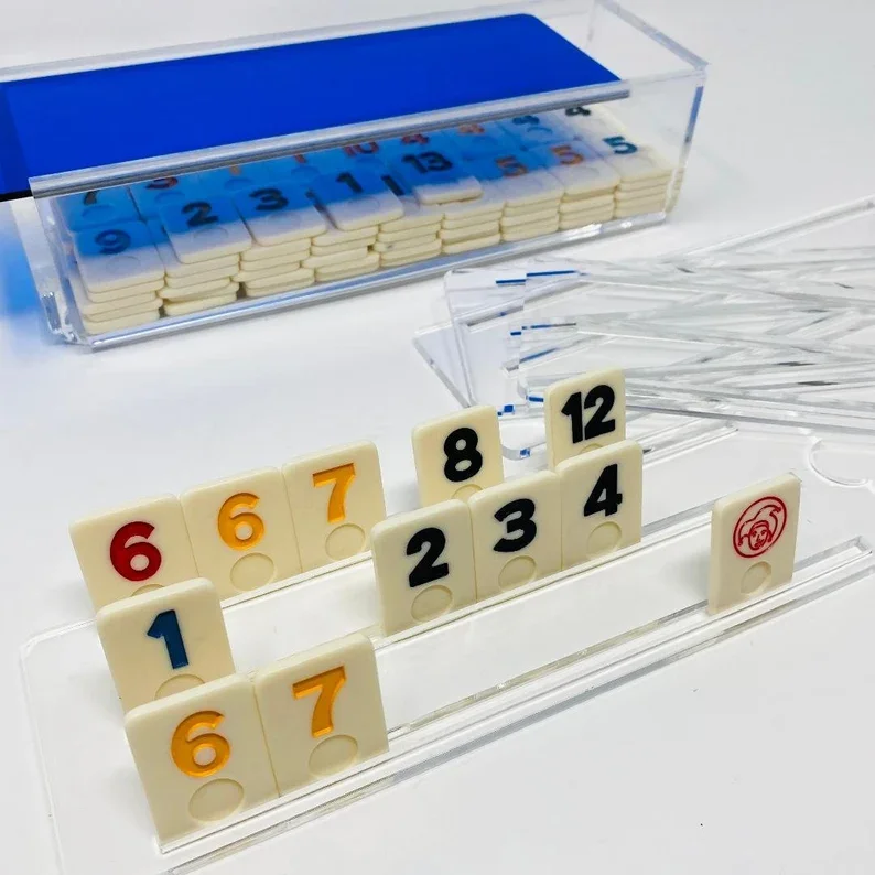 Набор из акриловых игр lucite Rummikub