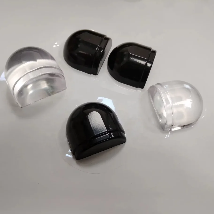 Transparent Door Stopper Punch-Free Anti-Collision Clear Bumper Protector Door Draft Stopper For Home Protective