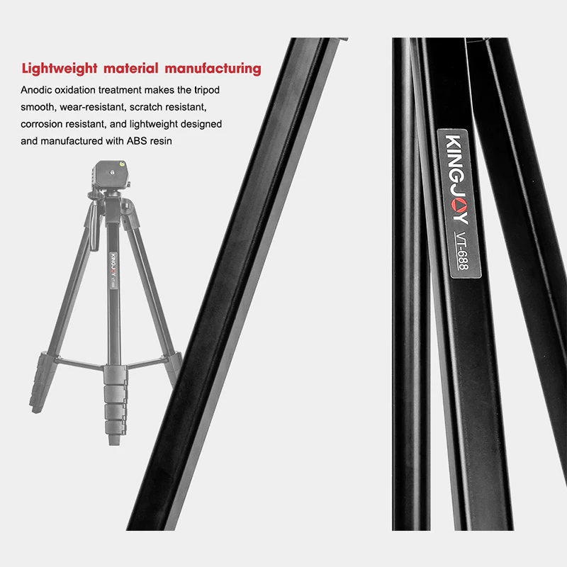 Professional Photography Camera Accessories Tripod Light Portable Aluminum Tripod For Camera