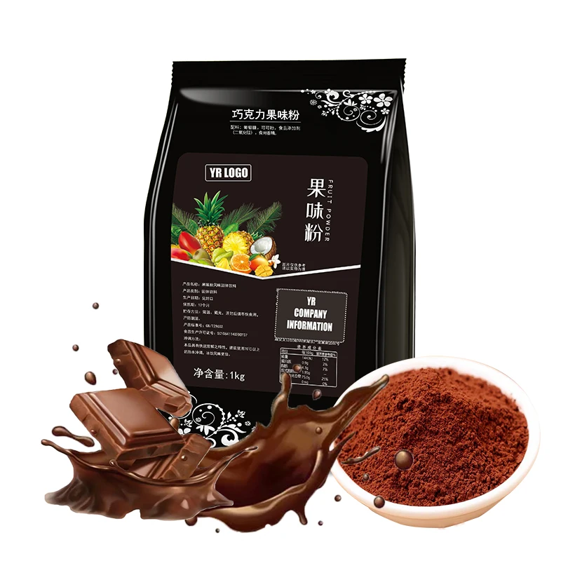 Instant Chocolate Tea Powder Supplier of Bubble Tea & Milk Tea Powder Flavor Drink Mix for Bubble & Milk Tea