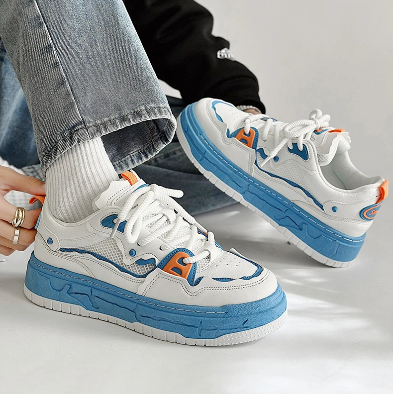 Factory direct supply stylish design trendy skateboarding shoes casual shoe for men