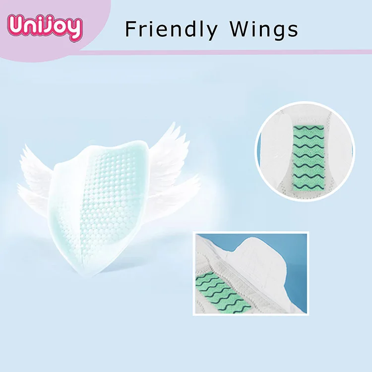 High quality eco-friendly biodegradable female menstrual period anion sanitary napkin manufacturers from China