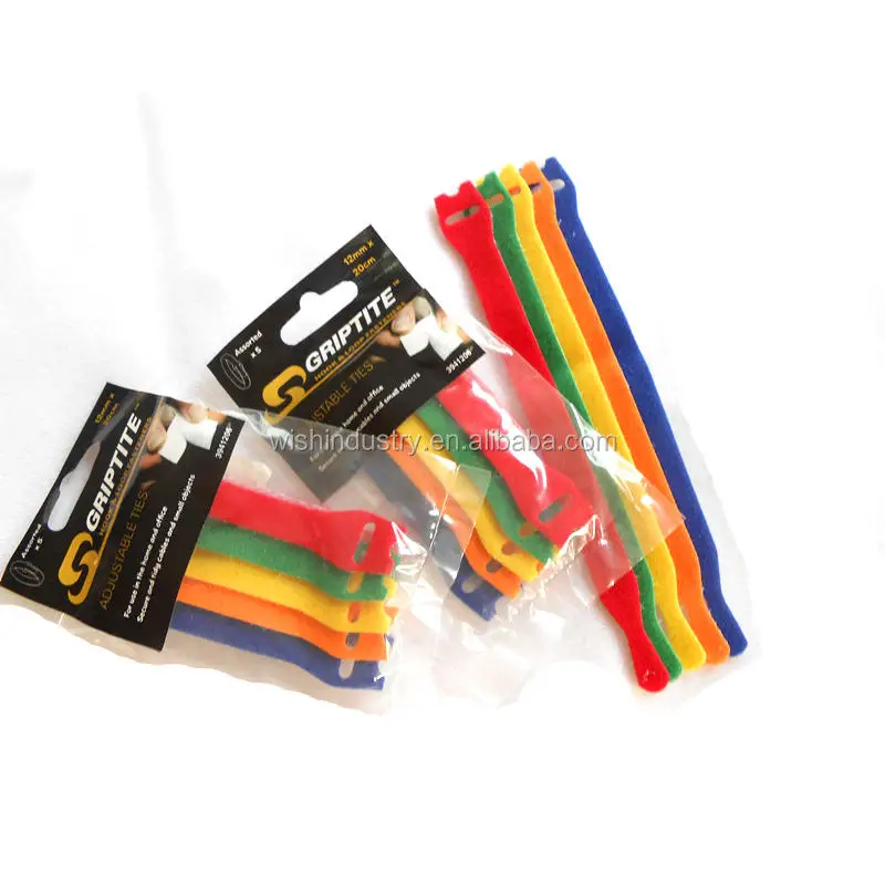 Wholesale Nylon Cable Ties Self-locking Tool Electric Wire Locking High Quality Hook Loop Cable Ties