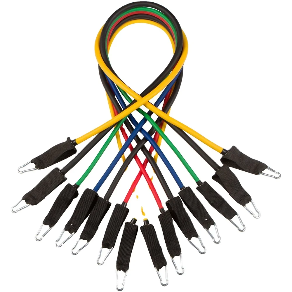 Top Selling 11 pcs Fitness Resistance bands