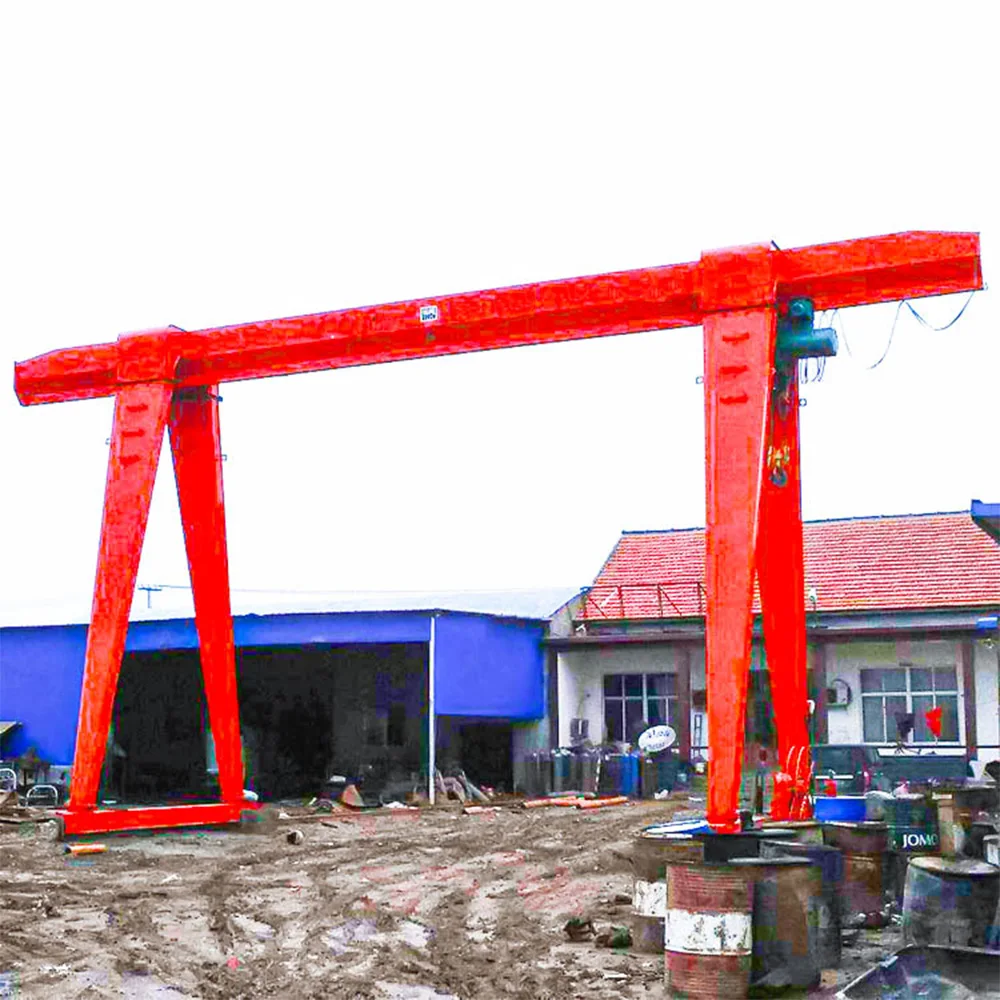 Good Quality 10T 12.5M Hoist Motor Gantry Crane Kits For Factory