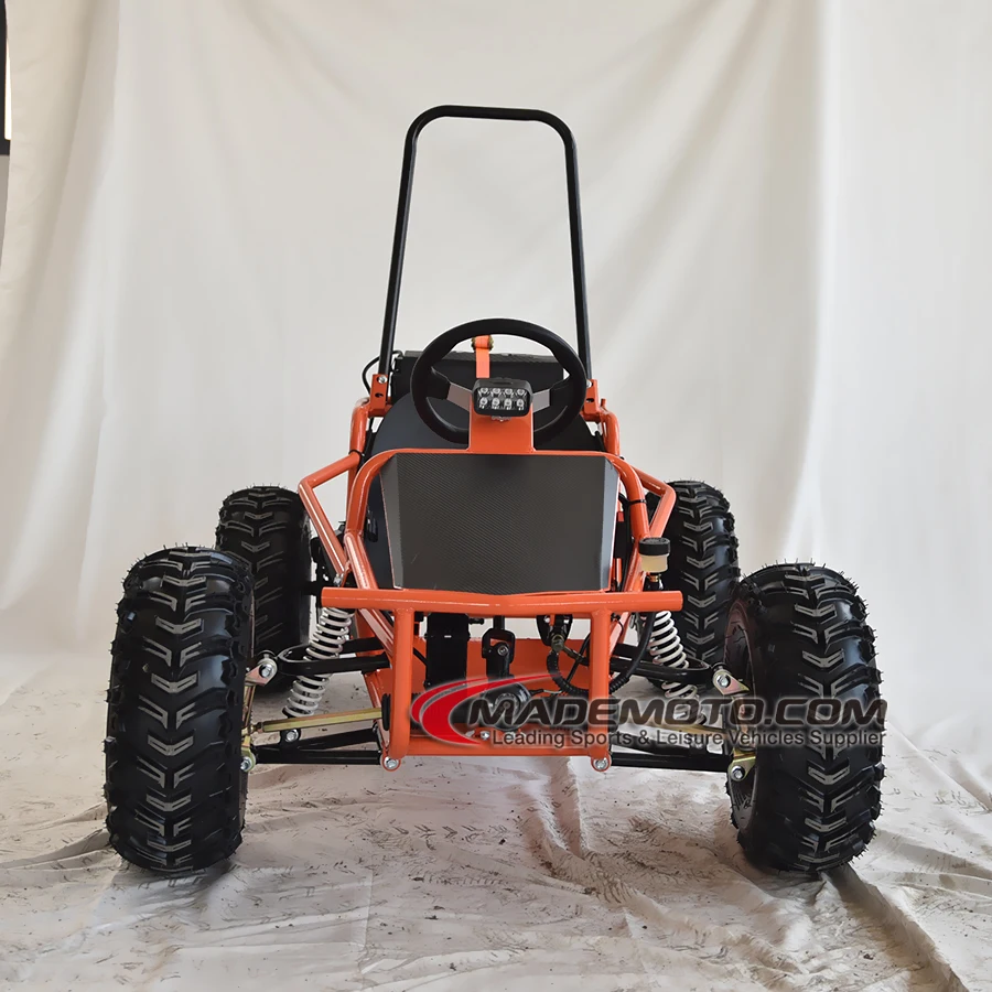 China Wholesale Carbon Electric Buggy With Trailer And Scooter Seat For 5-Person Bus Bike 1000W Shaft Drive Go Kart