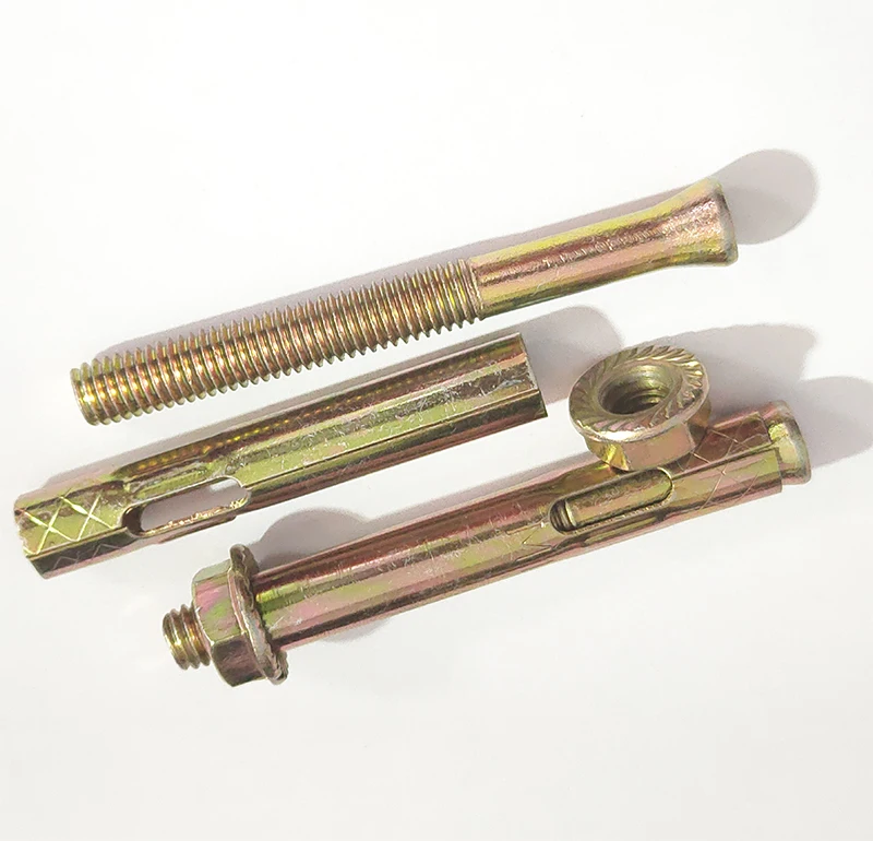 M6 to M20 C1022A Low Carbon Steel Sleeve Anchor With Flange-Nut.