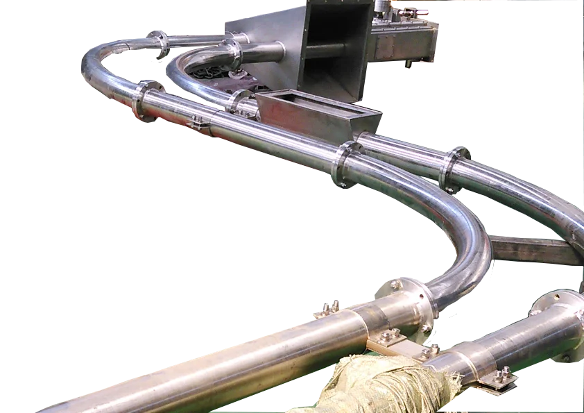 Customized Tubular Wire Rope Conveyor wire rope conveyor parts chain disc feeding system