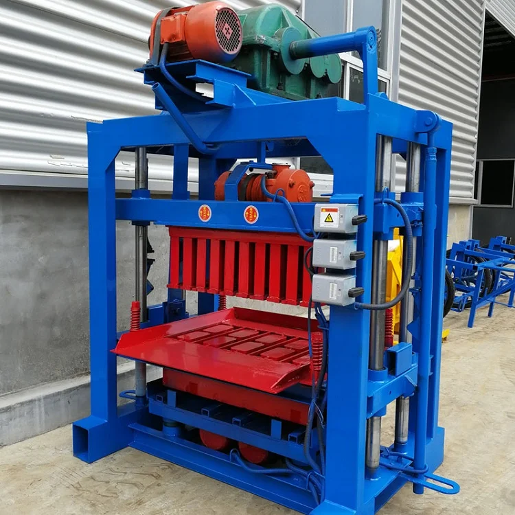 QT-4-40 Concrete Block making machine cement block machine Park pavement brick making machine