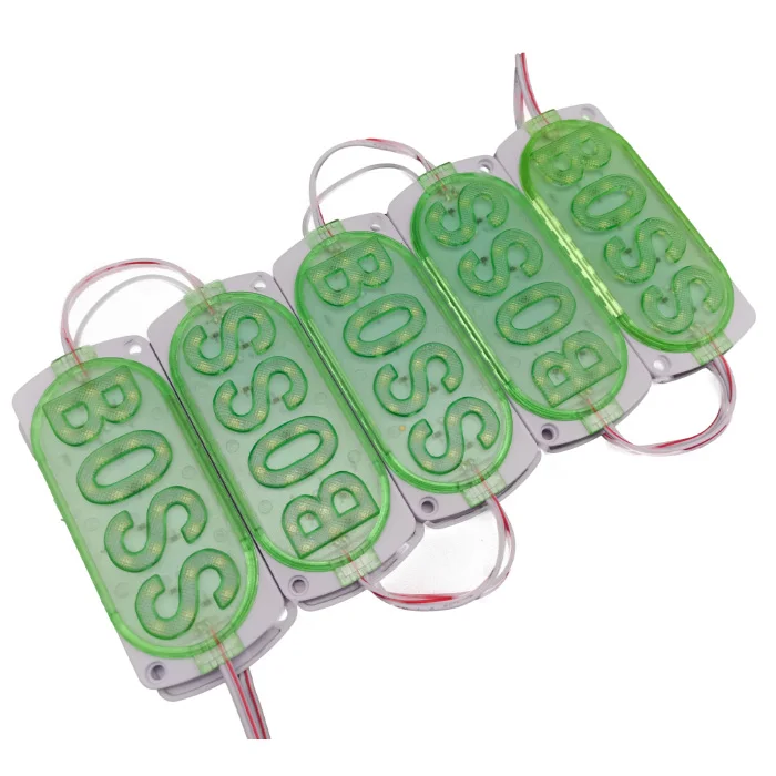 highlight advertising light box module LED light source mirror front light decoration Shop Bars Red Blue Green 12V Flash Strobe