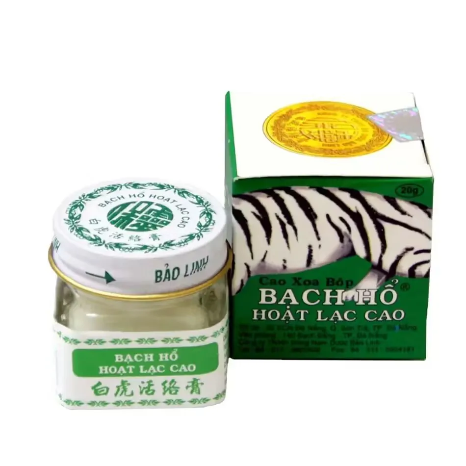 White Tiger Balm oil Vietnam coolng balm ointment 20g relief muscle arthritis Pain soothing mosquito bites