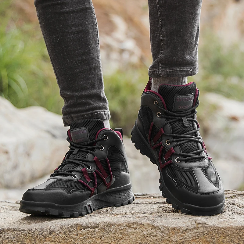 New Arrival Hiking Shoes Wholesale For Comfortable Waterproof Mountain Sport Shoes