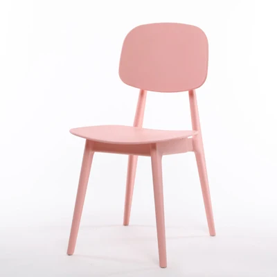 2021 China hot sale cafe plastic chair Simple design style dining chair