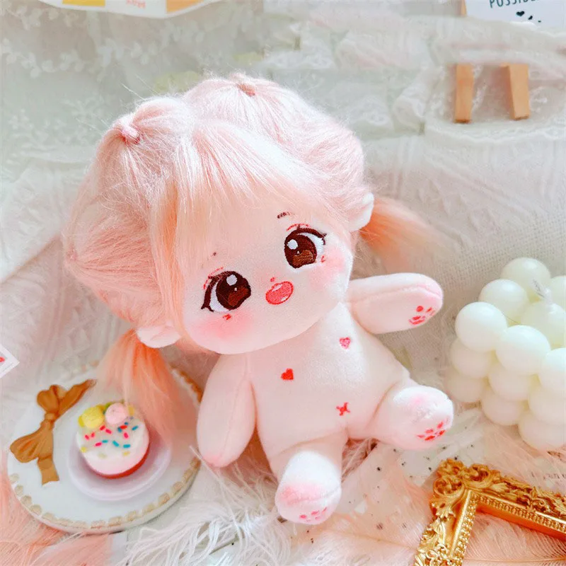 Creative Multi-coloured Fried Hair Star Doll Cotton 20CM Waistcoat Set with for Kids