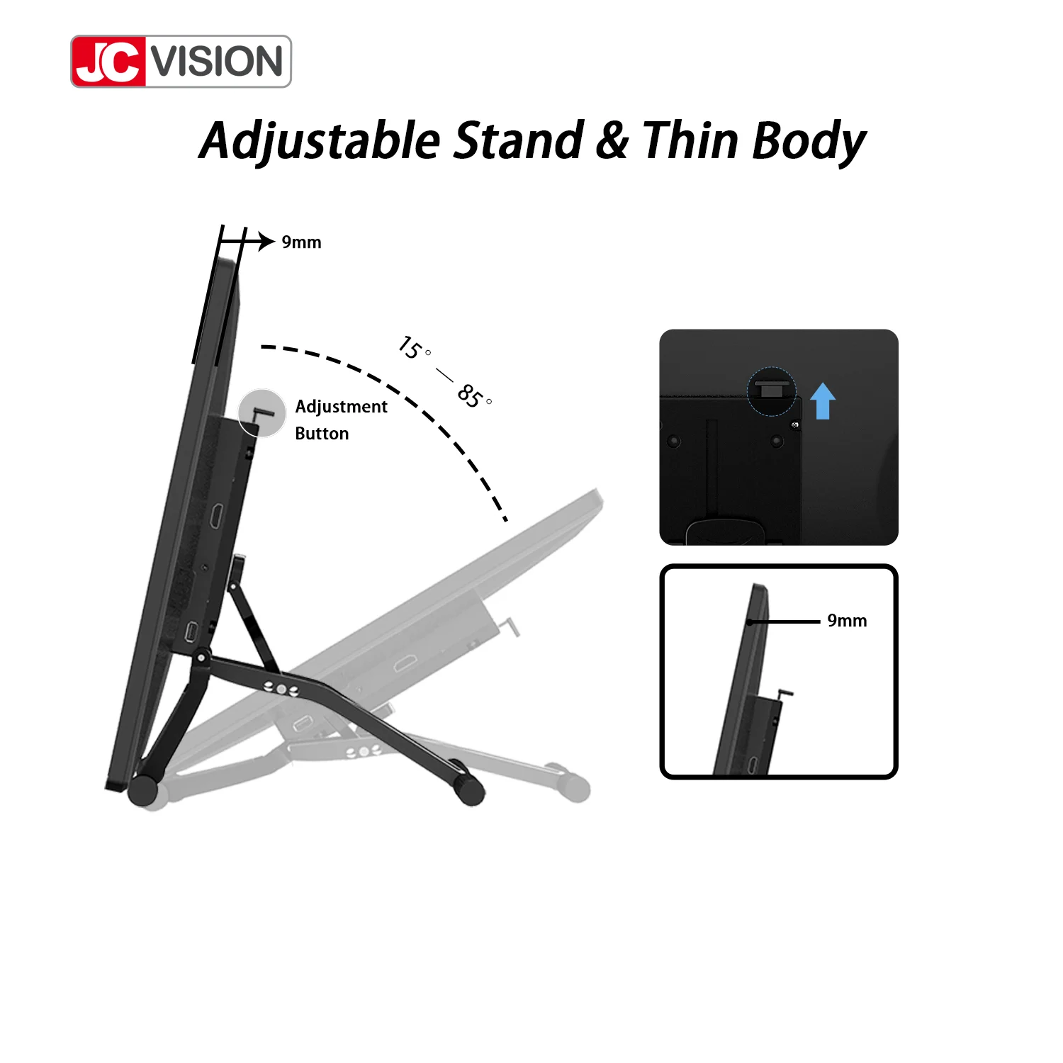 JCVISION Factory JC2200 21 5 дюймовый новый монитор технология полного ламинирования 8192 уровня графический Эквадор