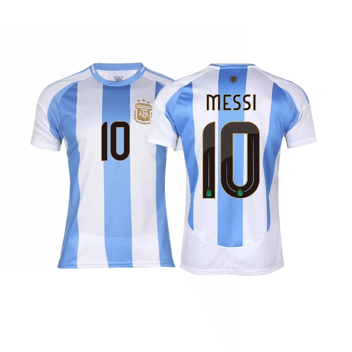 24-25 новая сборная Аргентины № 10 Lionel Messi футбольные майки для взрослых детей оптом